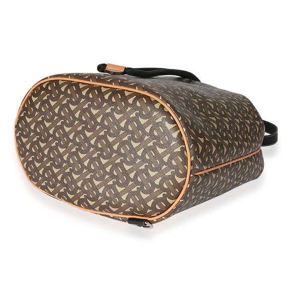 Burberry Bridle Brown TB Canvas Chesterton Bucket Bag - Picture 6 of 7